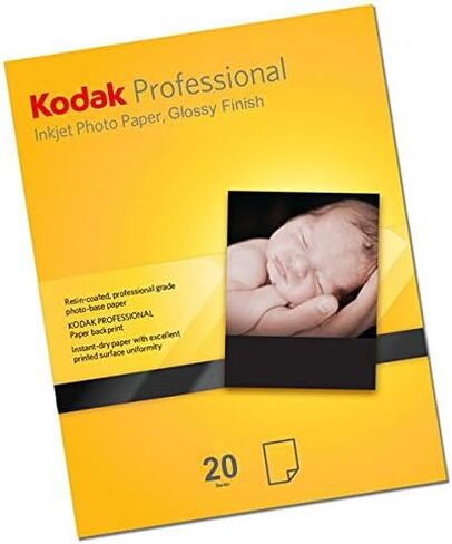 Kodak 8512402 Professional Inkjet Photo Paper, G (Glossy) A3 Novi (Pack of 20) in Saudi Arabia