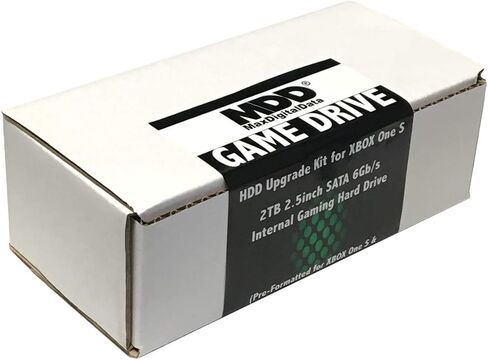 مجموعة تحديث قرص صلب للألعاب MaxDigitalData من Seagate 2TB 128MB Cache SATA 6Gbps 2.5 بوصة (تم تنسيقه مسبقًا لجهاز Xbox One S والبرامج الثابتة مثبتة) in Kuwait