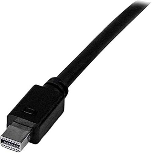 StarTech 6ft Active DisplayPort to VGA Cable, 1080p, DP 1.2 (DP2VGAMM6B) | 1.8m, DP++ Source, EDID & DDC Pass-Through, Latching, VGA Screw Locking, Integrated Chip, DP 1.2 to VGA Converter, No Drivers in Kuwait