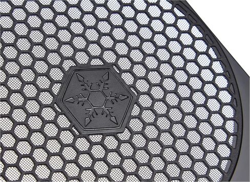 SilverStone Technology FF81 80mm Standard Fan Filter with Honeycomb Grille, black, SST-FF81B in Saudi Arabia
