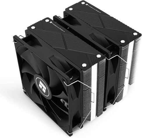 ثيرمال رايت مبرد وحدة المعالجة المركزية فانتوم سبيريت 120، مروحة مزدوجة TL-C12B V2 PWM بـ7 انابيب حرارية، سرعة 1500 دورة في الدقيقة، لAMD AM4 AM5/انتل 1700/1150/1151/1200/2011، مبرد مشتت حراري in Saudi Arabia