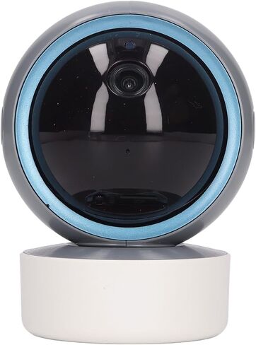 Eujgoov واي فاي كاميرا الأمن الداخلي، كاميرات المراقبة ABS الإسكان الكلب وكاميرا الطفل مع تطبيق الهاتف للمنزل داخلي الولايات المتحدة التوصيل 100 ‑ 240 فولت in Kuwait