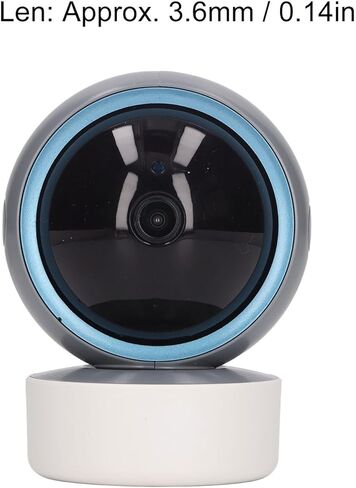 Eujgoov واي فاي كاميرا الأمن الداخلي، كاميرات المراقبة ABS الإسكان الكلب وكاميرا الطفل مع تطبيق الهاتف للمنزل داخلي الولايات المتحدة التوصيل 100 ‑ 240 فولت in Kuwait