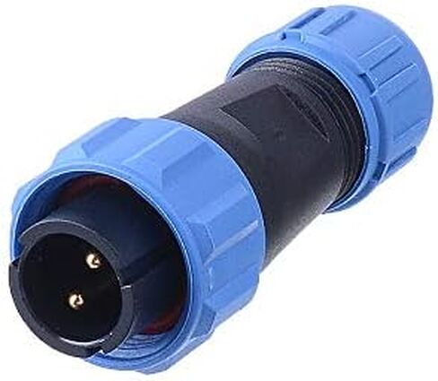 SP13 موصل الطيران M13 ذكر التوصيل + مقبس أنثى دائري Φ13mm في الهواء الطلق مقاوم للماء IP68 موصلات بلاستيكية مع غطاء لوحة جبل مطلية بالذهب 6 دبوس لإشارة الطاقة للأجهزة الصناعية in Kuwait