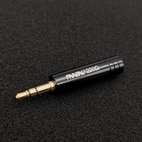 FAAEAL Conductor Earphone Impedance Plug 80 220 ohm Noise Cancelling Adapter 3.5mm Jack Professional Reduce Noise Filter Plug (80 Ohm) in Kuwait