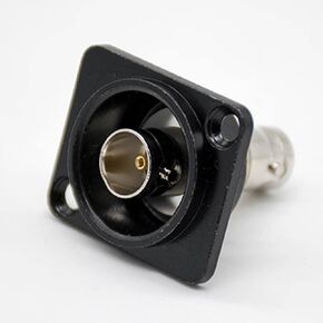 Elecbee BNC Connector Adapter Female to Female Straight Nickel Plating Panel Mount in Kuwait