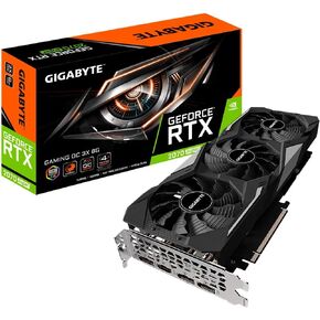 جيجابايت بطاقة رسومات GV-N207SGAMING OC-8GD جيفورس RTX 2070 سوبر جيمنج او سي 8 جيجا، 3 مراوح ويندفورس، 8 جيجا 256 بت GDDR6، بطاقة فيديو in Kuwait