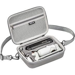 ار اس زد اف ان جي اكس ار واي حقيبة حمل ملحقات تدفق انستا 360، حقيبة تخزين محمولة، حقيبة سفر واقية متوافقة مع مثبت جيمبال للهواتف الذكية انستا 360 فلو, متوافقة ومحمولة ومناسبة للسفر in Kuwait