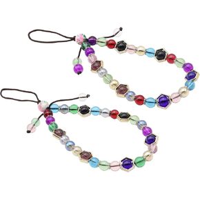Cell Phone Lanyard Strap Bling Crystal Beads Hand Wrist Lanyard in Saudi Arabia