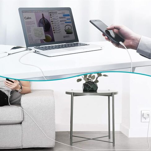 UL Listed Quick Charger Wall Charger, 15W QC Fast Charging USB Charger Power Adapter Wall Plug with 4ft Cord for Lava X28 Plus Comes with 4 Foot Micro USB Cable in Kuwait