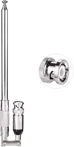 Police Scanner Antenna 8 Section Telescopic BNC Male Ham Radio Antenna Handheld CB Radio Antenna in Saudi Arabia