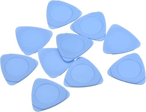 MECCANIXITY Phone Pry Opening Tools Plastic 10pcs Light Blue 1.7mm Thick for Mobile Phone PC Tablet Laptop LCD Screen Repair, Guitar Picks in Saudi Arabia
