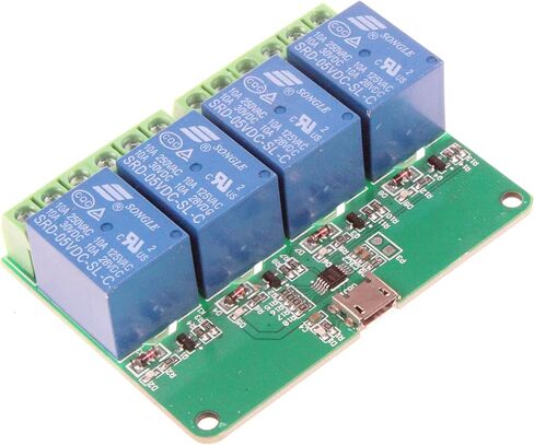 NOYITO HID Drive-Free USB Computer Control Switch Relay Module USB Smart Switch Control Plug and Play (1-Channel USB) in Saudi Arabia