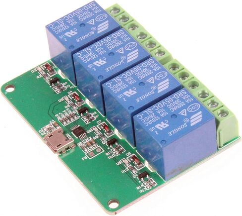 NOYITO HID Drive-Free USB Computer Control Switch Relay Module USB Smart Switch Control Plug and Play (1-Channel USB) in Saudi Arabia