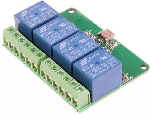NOYITO HID Drive-Free USB Computer Control Switch Relay Module USB Smart Switch Control Plug and Play (1-Channel USB) in Saudi Arabia