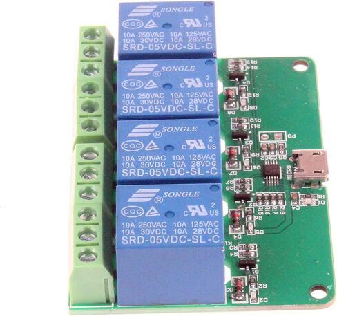 NOYITO HID Drive-Free USB Computer Control Switch Relay Module USB Smart Switch Control Plug and Play (1-Channel USB) in Saudi Arabia