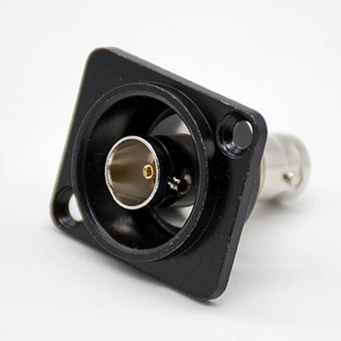 Elecbee BNC Connector Adapter Female to Female Straight Nickel Plating Panel Mount in Saudi Arabia