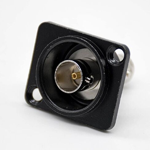 Elecbee BNC Connector Adapter Female to Female Straight Nickel Plating Panel Mount in Saudi Arabia