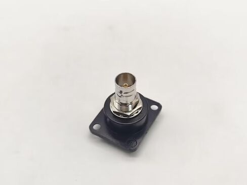 Elecbee BNC Connector Adapter Female to Female Straight Nickel Plating Panel Mount in Saudi Arabia