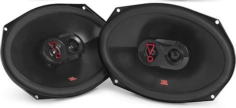زوج من مكبرات صوت JBL Stage3 9637F 6 انش × 9 انش للسيارة ثلاثية الاتجاهات بدون شبكة in Kuwait