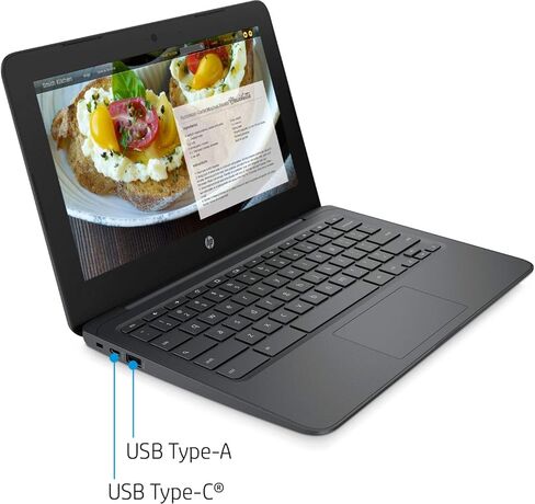 HP 2023 Newest Chromebook Laptop, 15.6" Display, Intel Quad-Core Processor, 8GB RAM, 320GB Storage (64GB eMMc + 256GB SD Card), Intel UHD Graphics, Wi-Fi, Bluetooth, Numeric Keypad, Chrome OS in Saudi Arabia