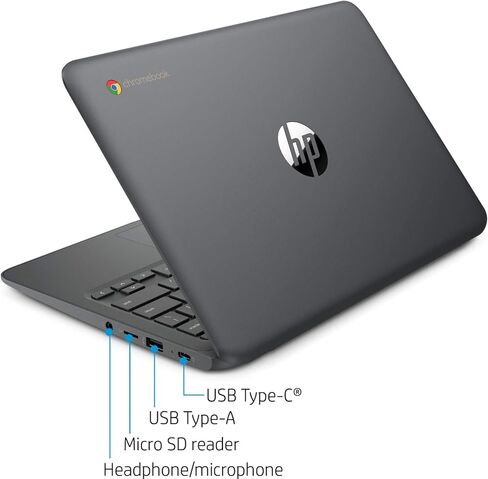HP 2023 Newest Chromebook Laptop, 15.6" Display, Intel Quad-Core Processor, 8GB RAM, 320GB Storage (64GB eMMc + 256GB SD Card), Intel UHD Graphics, Wi-Fi, Bluetooth, Numeric Keypad, Chrome OS in Saudi Arabia