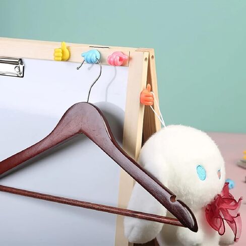 مشابك تنظيم الكيبلات بتصميم ابداعي، خطاف حائط ذاتي اللصق من السيليكون متعدد الوظائف للسيارة يثبت على سطح المكتب لتنظيم الاسلاك، 10 قطع in Kuwait