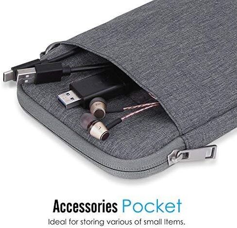 MoKo 6-7 Inch Kindle Sleeve Bag, Protective Nylon Cover Compatible with Kindle Paperwhite 2021, Fire 7 2022, All-New Kindle//Kids (11th Generation)/Colorsoft, Kobo E-Reader, Pink in Kuwait