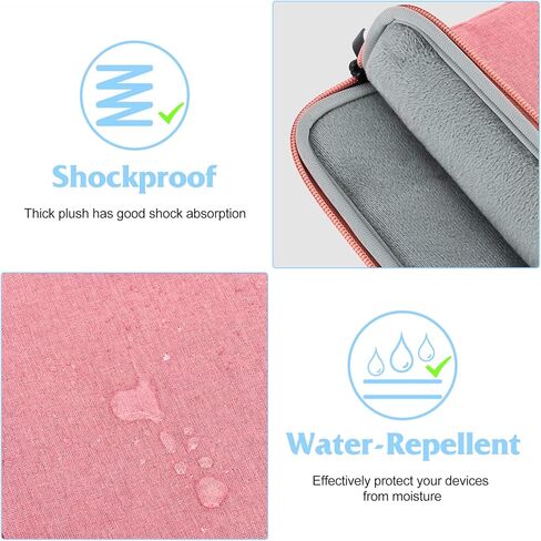 UrbanX 8 Inch Tablet Case for Amazon Kindle Fire/HD/HDX/Lightweight Portable Protective Bag Laptop with Dual Pockets in Kuwait