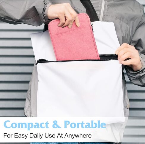 UrbanX 8 Inch Tablet Case for Amazon Kindle Fire/HD/HDX/Lightweight Portable Protective Bag Laptop with Dual Pockets in Kuwait