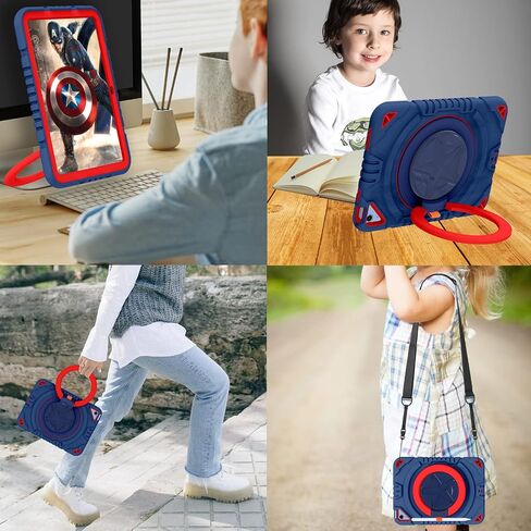 XZC Kids Case for iPad (A16) 11th Gen 11"/iPad 10th Gen 10.9", Blue in Kuwait