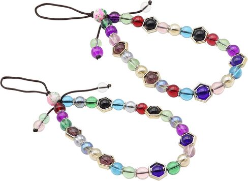 Cell Phone Lanyard Strap Bling Crystal Beads Hand Wrist Lanyard in Kuwait