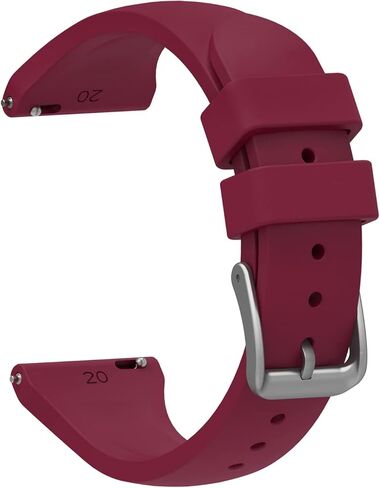 أساور متوافقة مع Garmin Forerunner 245 أساور معصم بديلة للموسيقى، سوار سيليكون ملون، أربطة ذراع سريعة الفك لساعة Forerunner 245 الموسيقية الذكية in Kuwait