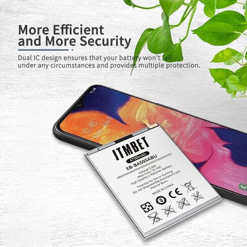 Battery for Samsung Galaxy A50, [4700mAh] Upgraded 2022 New 0 Cycle Battery Replacement for A505F /A30 SM-A305 /A20 A205FN A202F /A30s SM-A307,EB-BA505ABU with Professional Replacement Tool Kits in Saudi Arabia