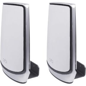 حامل تثبيت على الحائط معدني من Koroao لنظام Orbi Whole Home Tri-Band Mesh WiFi 6/Orbi Ultra(RBK850)(RBK852)(RBK853)/(RBS750)(RBS751)(RBK752)(RBK753)(960/860 Series)/(AX4200) )(AX5700)(AX6000) (عبوتين) in Kuwait