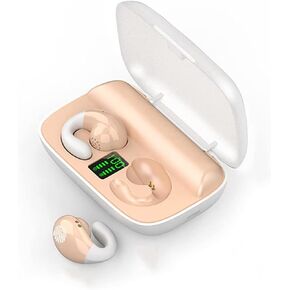 Mudtun Ear Clips Ear Buds سماعات الأذن المفتوحة سماعات بلوتوث لاسلكية توصيل العظام سماعات بلوتوث 5.3 سماعات خارجية صغيرة خفيفة الوزن مقاومة للماء للجري والتمرين وركوب الدراجات in Saudi Arabia