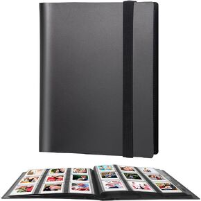 432 Pockets Photo Album for Fujifilm Instax Mini 12 11 9 40 99 90 8 7 Evo LiPlay Instant Camera, Fits Polaroid SnapTouch/PIC-300/Z2300 and Kodak 2x3 Instant Print Camera (Black)