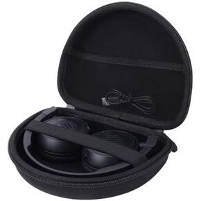 Aenllosi Hard Travel Case Replacement for JBL Tune 500BT/510BT/710BT/660NC/760NC On-Ear Lightweight Foldable Headphones (Black)