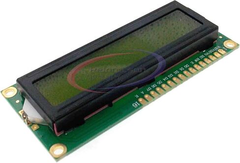 IIC/I2C 1602 وحدة عرض LCD LCD-1602 I2C أصفر أزرق عرض Blacklight 5V لاردوينو (أصفر) in Kuwait