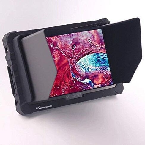 LILLIPUT A7S 7" 1920x1200 IPS شاشة مراقبة الحقل 4K 1.4 إدخال HDMI فيديو مع جراب مطاطي أسود أفضل شاشة للشراء من VIVITEQ (البائع الرسمي للولايات المتحدة الأمريكية للضمان الكامل) in Saudi Arabia