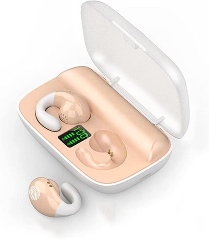 Mudtun Ear Clips Ear Buds سماعات الأذن المفتوحة سماعات بلوتوث لاسلكية توصيل العظام سماعات بلوتوث 5.3 سماعات خارجية صغيرة خفيفة الوزن مقاومة للماء للجري والتمرين وركوب الدراجات in Saudi Arabia