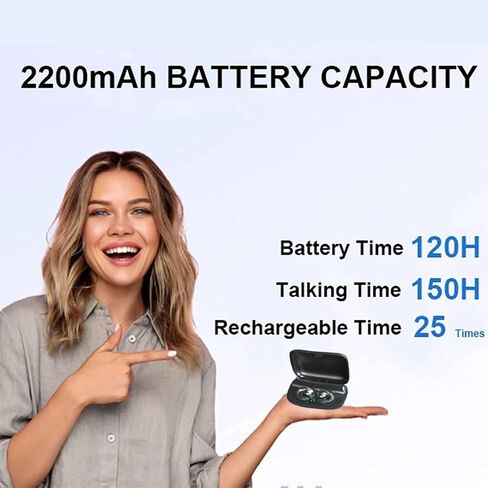 Mudtun Ear Clips Ear Buds سماعات الأذن المفتوحة سماعات بلوتوث لاسلكية توصيل العظام سماعات بلوتوث 5.3 سماعات خارجية صغيرة خفيفة الوزن مقاومة للماء للجري والتمرين وركوب الدراجات in Saudi Arabia