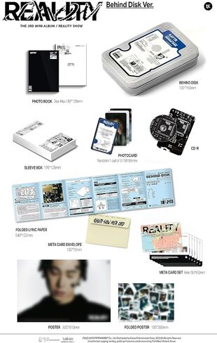U-KNOW Yunho Reality Show 3rd Mini Album CD+POB+Booklet+Photocard+Tracking Sealed UKNOW (B Version) in Saudi Arabia