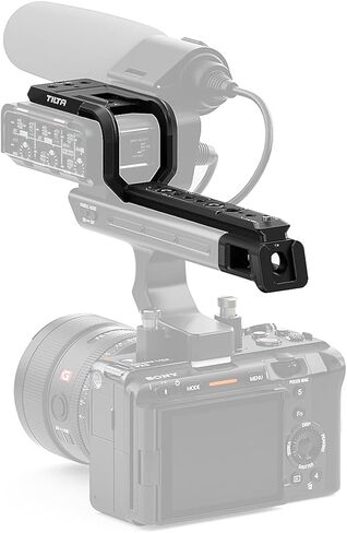 Tilta XLR Extension Bracket for/Compatible with Sony FX3 | Custom Designed | Mount Accessories | Secure Connection | Extended Grip | Lightweight & Durable | TA-T13-XLR (Titanium Gray) in Kuwait