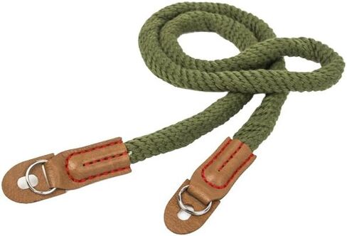 Mirrorless Camera Neck Strap for Leica Nikon Fuji Pentax Canon Panasonic Sony Climbing Rope Shoulder Strap Black in Saudi Arabia