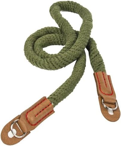 Mirrorless Camera Neck Strap for Leica Nikon Fuji Pentax Canon Panasonic Sony Climbing Rope Shoulder Strap Black in Saudi Arabia