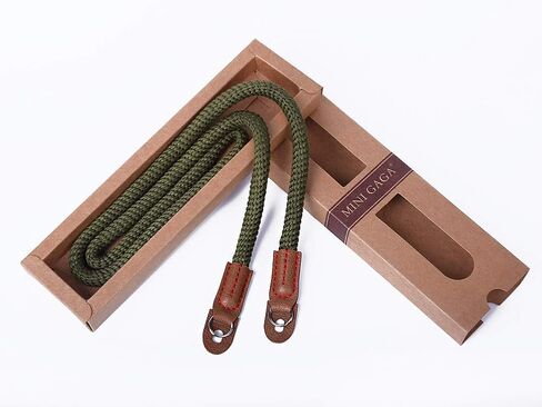 Mirrorless Camera Neck Strap for Leica Nikon Fuji Pentax Canon Panasonic Sony Climbing Rope Shoulder Strap Black in Saudi Arabia