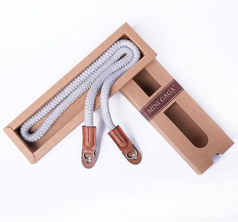 Mirrorless Camera Neck Strap for Leica Nikon Fuji Pentax Canon Panasonic Sony Climbing Rope Shoulder Strap Black in Saudi Arabia