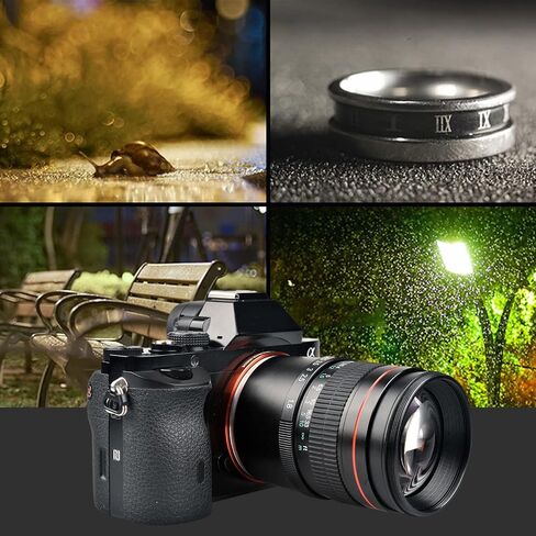 85mm F1.8 Large Aperture Full Frame Manual Focus Portrait Prime Lens AI Mount for Nikon D850, D810, D800, D780, D750, D700, D610, D500, D300, D3100, D3200, D3300, D3400, D5100 in Saudi Arabia