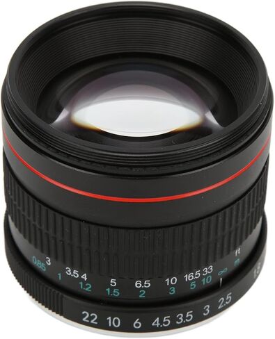 85mm F1.8 Large Aperture Full Frame Manual Focus Portrait Prime Lens AI Mount for Nikon D850, D810, D800, D780, D750, D700, D610, D500, D300, D3100, D3200, D3300, D3400, D5100 in Saudi Arabia